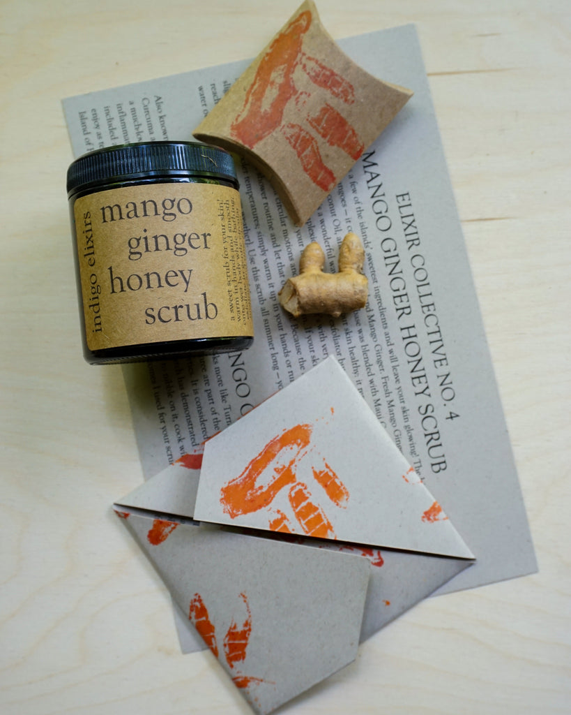 Elixir Collective 4 ~ Mango Ginger Honey Scrub