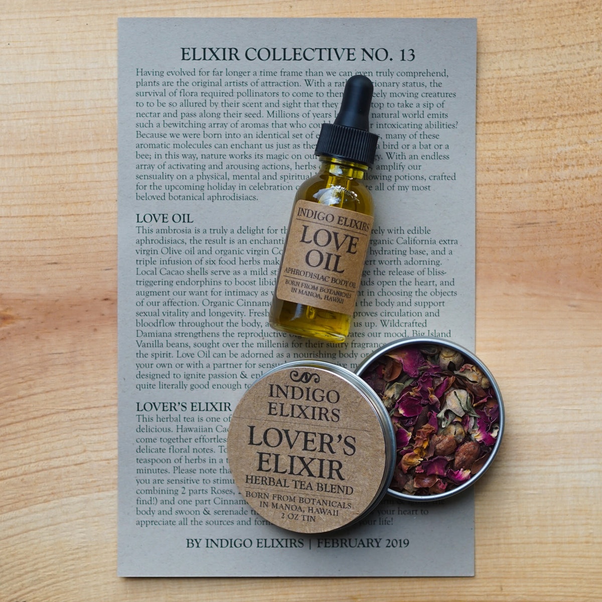 Elixir 13 Elixir Collective No. 13 ~ Love Oil & Lover's Elixir – INDIGO ELIXIRS