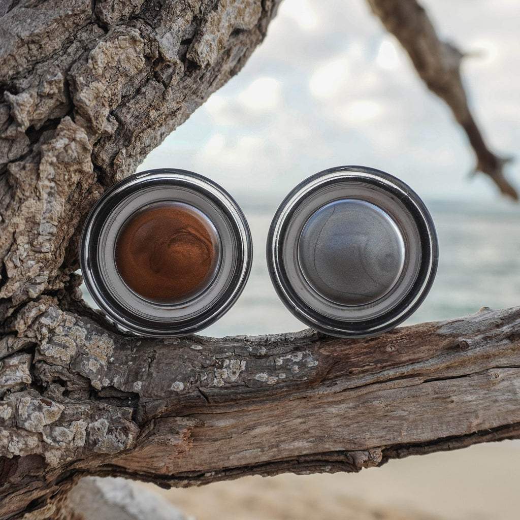 Odyssey + Oracle on a tree branch with a beach background