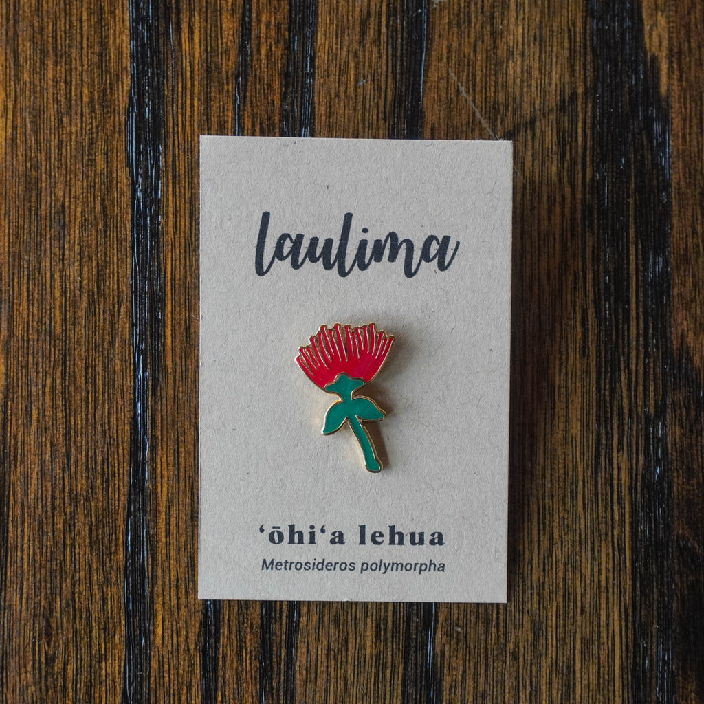Ohia Lehua Pin by Laulima